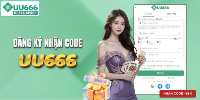 Biểu mẫu đăng ký UU666 chi tiết