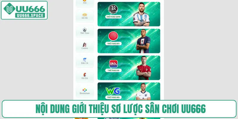 Nội dung giới thiệu sơ lược sân chơi UU666