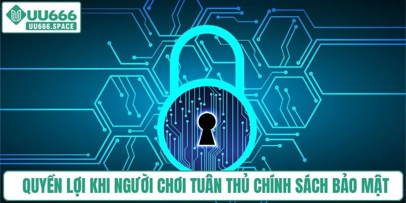 Quyền lợi khi người chơi tuân thủ chính sách bảo mật